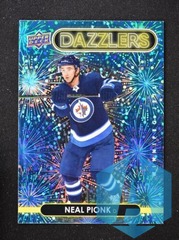 2021-22 Upper Deck Dazzlers Blue #DZ-100 Neal Pionk - Winnipeg Jets
